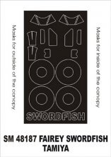 Montex Fairey Swordfish 1/48 Masken f�r Tamiya