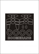 Montex 1/48 CAC CA-12 Boomerang Kanzelmasken