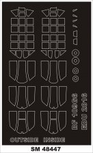 1/48 Messerschmitt Bf-109G-6 masks