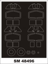 1/48 Supermarine Spitfire Mk.1 masks