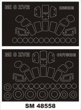 1/48 Mil Mi-8 paint masks