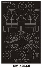 1/48 Airspeed Oxford Mk.I paint masks