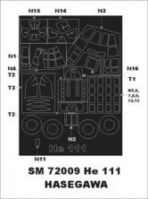 Malmask Heinkel He-111 1/72 Hasegawa Montex