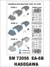 Montex Paint Mask EA-6B Prowler 1/72 Hasegawa