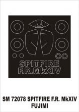 Montex Paint Mask Spitfire F.R. Mk XIV 1/72 Fujimi