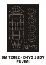 Montex 1/72 Yokosuka D4Y2 Judy Fujimi Paint Mask