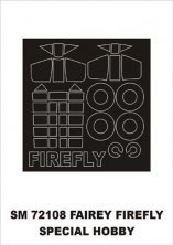 Montex Canopy Frame Mask Fairey Firefly 1/72