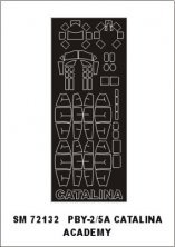Montex Canopy Mask PBY-2/PBY-5A Catalina 1/72