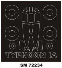 1/72 Hawker Typhoon Mk.Ia (outside) (for Brengun)
