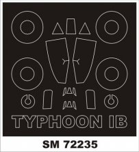 1/72 Hawker Typhoon Mk.Ib (outside) (for Brengun)