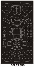 1/72 Bristol Bombay Mk.I (outside) (for Valom)