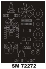 1/72 Armstrong-Whitworth Whitley Mk.V