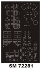 1/72 Focke-Wulf Fw-189A-1/Fw-189B-1 masks