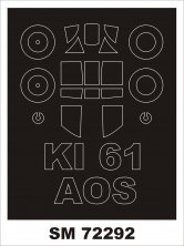 1/72 Kawasaki Ki-61 Hien masks