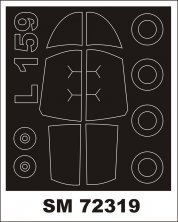 1/72 Aero L-159 Alca masks