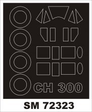 1/72 Bellanca CH-300 mask