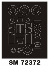 1/72 Fokker D.XXI mask for Special Hobby