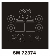 1/72 Culver PQ-14 mask for Fly