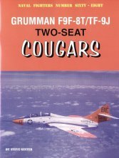 Grumman F9F-8T/TF-9J two seat Cougars Back In STOCK!!!