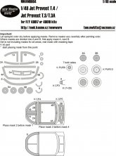 1/48 Masks for Jet Provost T.3/T3A/T.4 (FLY)