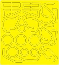 1/48 Mask BAC Lightning T.4/T.5 ADVANCED