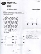 1/48 Masks for Mk.82 Bombs Stripes for F-4 Phantom II