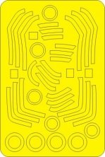 1/48 Folland Gnat T.1 EXPERT kabuki masks