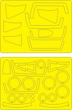 1/48 McDonnell F-101A/C Voodoo EXPERT kabuki masks