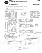 1/48 Mask TF-104G,F-104D/DJ EXPERT
