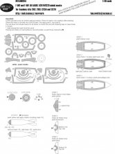 1/48 Mask F86F and F86F-30 Sabre ADVANCED