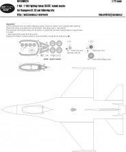 1/72 Mask F-16A/F-16C Fighting Falcon BASIC