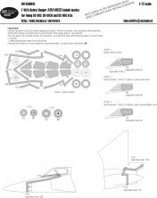 1/72 Mask F-102A Delta Dagger ADVANCED