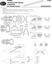 1/72 Mask F-106A Delta Dart EXPERT