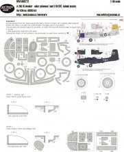 1/48 Mask A-26C-15 colour schemes 1,2 BASIC