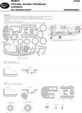 1/48 Mask A-26C-15 colour scheme 3 BASIC