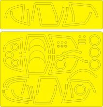 1/48 Yakovlev Yak-130 Advanced kabuki masks