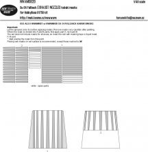 1/48 Mask Su-34 Fullback EXHAUST NOZZLES