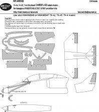 1/48 Mask TA-4J, TA-4F, TA-4 Skyhawk CAMOUFL
