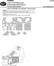 1/48 Mask F-104A/C TAIL SECTION