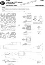 1/48 Mask for Mikoyan MiG-23M Flogger-B EXPERT