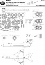 1/48 Mask MiG-21 bis/MF/MFN/SMT ADVANCED for Eduard