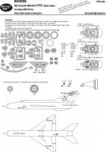 1/48 Mask MiG-21 bis/MF/MFN/SMT EXPERT for Eduard