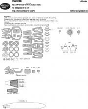1/48 Mask Yak-28PP Brewer-E BASIC for Hobby Boss