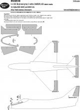 1/48 Mask A-4 B/C Skyhawk grey & white CAMOUFLAGE