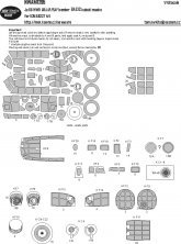 1/48 Mask Ju 88 USAAF/RAF bomber BASIC for ICM