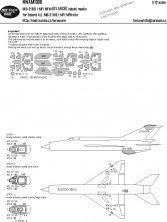 1/72 Mask MiG-21 bis/MF/MFN ADVANCED EDUARD