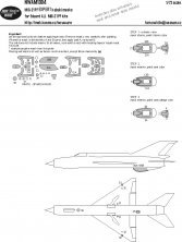 1/72 Mask MiG-21 PF EXPERT EDUARD