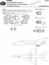 1/72 Mask MiG-21 F-13/S106 EXPERT for KPM