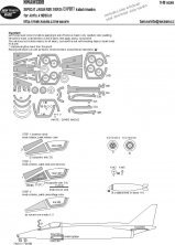 1/48 Mask Sepecat Jaguar GR.1/GR.1A EXPERT