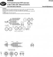 1/48 Mask P-47D Thunderbolt Razorback BASIC